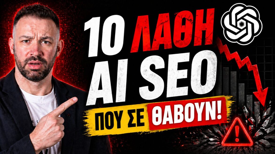 Τα 10 Λάθη AI SEO που Κρύβουν τα Chatbots από τους Marketers